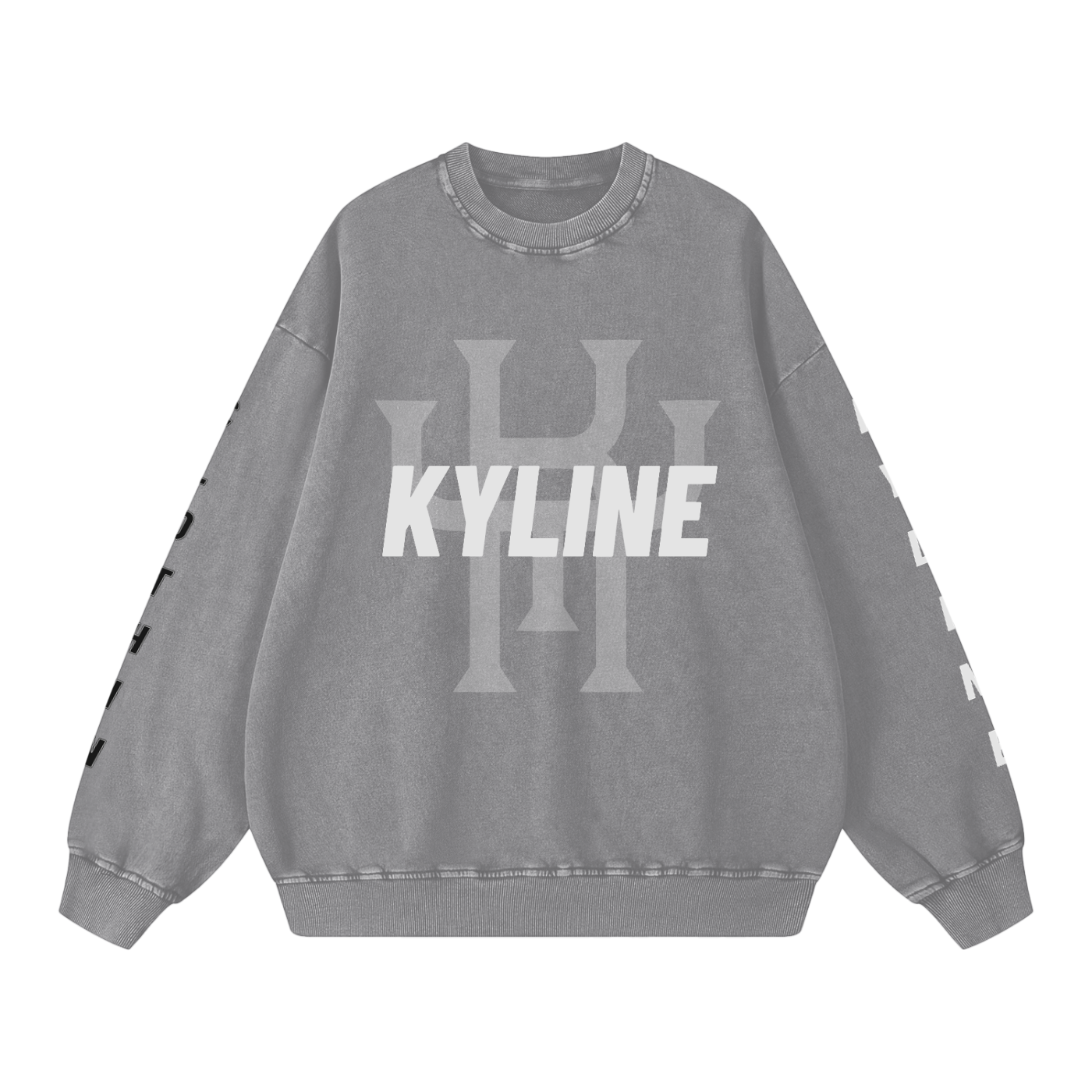 Snow Washed Oversized Sweatshirt