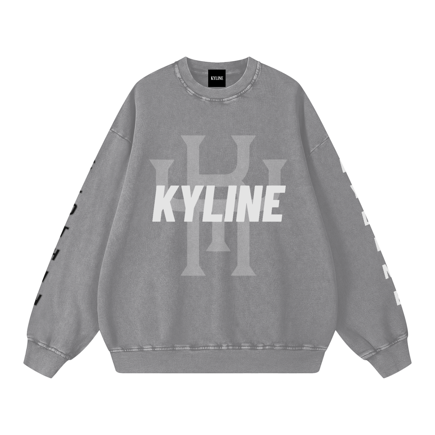 Snow Washed Oversized Sweatshirt
